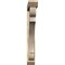 Ekena Millwork Olympic Slat Rough Sawn Bracket w/ Offset Brace, Douglas Fir, 6"W x 46"D x 46"H BKT0604X46X46OLY06RDF - alternate 2